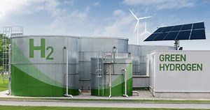 Hydrogen Factory Concept Hydrogen Production Renewable 库存影片视频（100% 免版税）1101809171 | Shutterstock