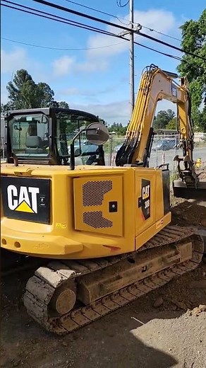 Watch This Cat 308 Excavator Load a Truck Like a Pro!