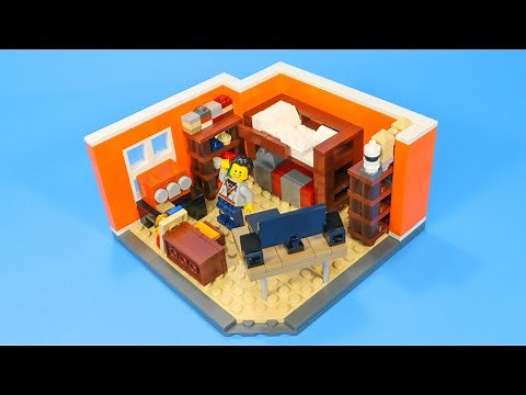 MY BEDROOM Made IN LEGO!!