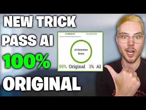 New Trick To Pass Ai Detection! | Get 100% Original Every time!