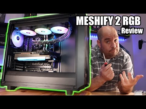 Fractal Design Meshify 2 RGB PC Case Review - PC Build and Testing