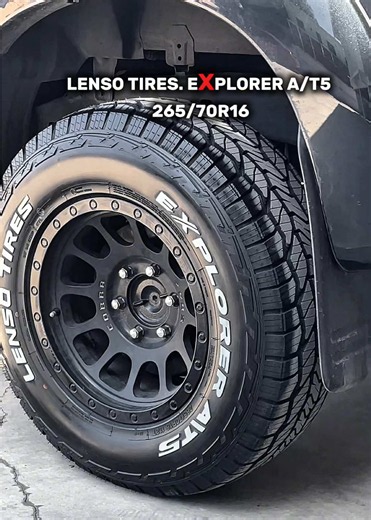 ยาง Lenso AT5 265/70R16 รีวิวและข้อดีสำหรับสายลุย