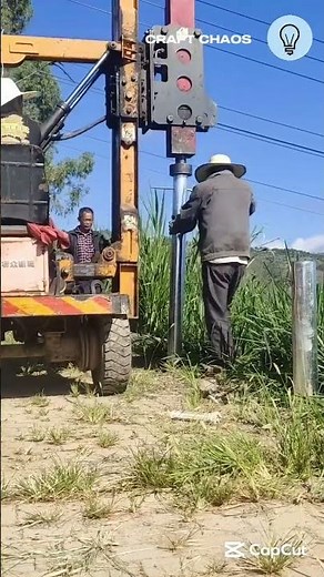 Hammering and installing steel pipe piles