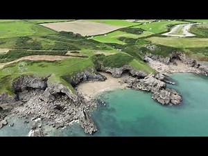 BROAD HAVEN SOUTH BEACH, WALES - 4/9/2024 - DRONE WITH A VIEW - {4K} DRONE FOOTAGE