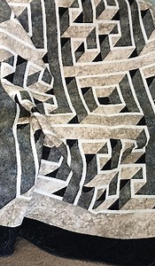 Concise Full Labyrinth Comforter Quilt - Etsy