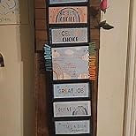 67 Pcs Student Behavior Clip Chart for Classroom Management Blue Boho Track Reward Incentive Behavior Pocket Chart Kids Boho Bulletin Board Hanging Tool for Teacher Office Elementary School Supplies