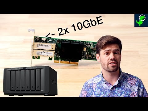 Installing Dual 10GbE SFP+ Card in Synology DS1621+