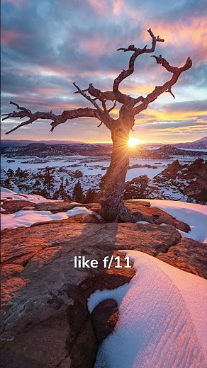 The BEST Aperture for Landscape Photography