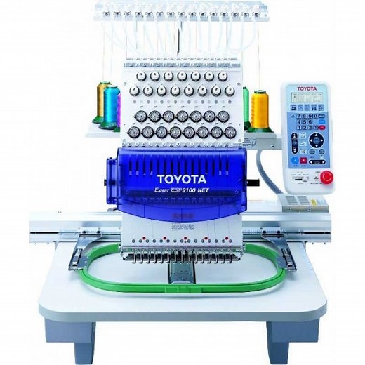 Toyota ESP 9100 NET Embroidery Machine | Yazirwan Sewing