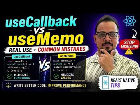 Stop Misusing useCallback & useMemo