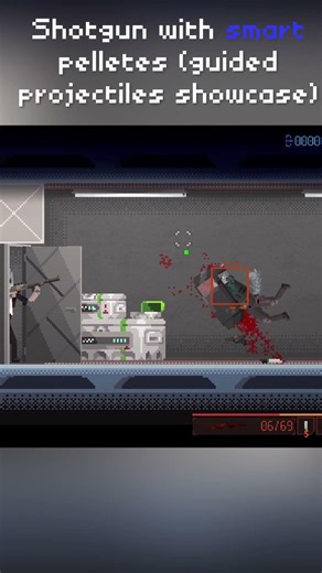 Smart shotgun #gamedevblog #outgunned