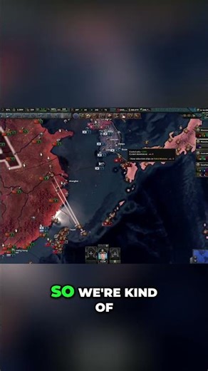 China War STALEMATE! Hearts of Iron IV: Millennium Dawn #shorts