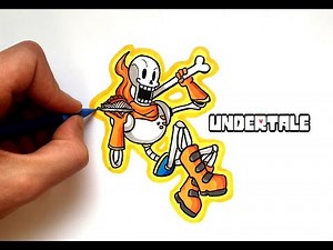 DRAW PAPYRUS - UNDERTALE