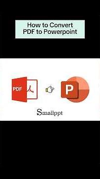 How to convert PDF files to PowerPoint | PDF to PPT#powerpoint #aitools #pdf