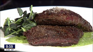 Chimichurri & skirt steak recipe from Cattleman's Steakhouse