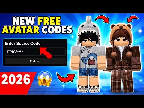 How to Get FREE Avatar Codes in Roblox (2026) 😱 FREE UGC & Avatar Items!