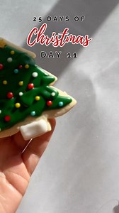 🎄 Day 11 of 25 Days of Christmas: The Ultimate Cutout Cookies Royal Icing Combo! These cookies hold their shape perfectly in the oven—no spreading disasters here. The buttery cookies glossy royal icing that sets firm = your new holiday go-to. Cutout Cookies Recipe 📝 Ingredients: • 1 cup butter, softened • 1 cup sugar • ½ tsp salt • 1 tbsp vanilla • 2 large eggs, room temp • 4 cups flour • 2 tbsp cornstarch • ⅛ tsp baking powder • 1 tbsp milk Instructions: 1️⃣ Cream butter sugar for 3-4 mins. A