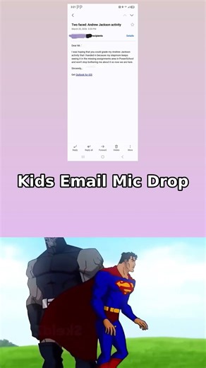 Kid's Email Mic Drop