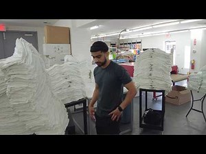 Screen Printing 2,000 T-Shirts in One Day