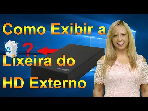Como Exibir a Lixeira do HD Externo