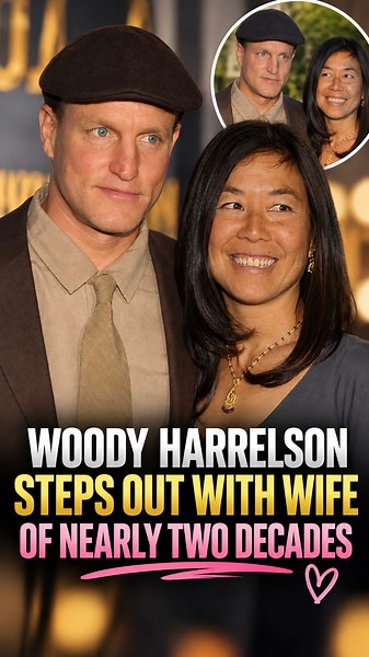 Woody Harrelson steps out with wife of nearly two decades