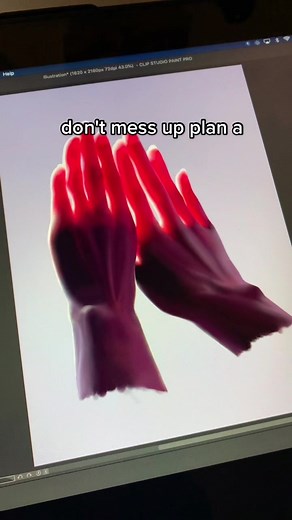 Young Artist Drawing Hand - Plan B for Art Failure