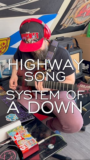 Highway Song by System of a Down (2002) #systemofadown #metal #cover #guitar | Joey O'Brien