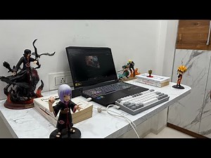 Ultimate Anime Table Setup | Action Figures, Gaming & Aesthetic Vibes