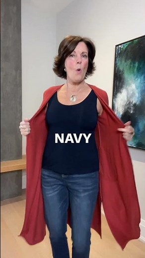 How to Style a Duster Cardigan in Paprika