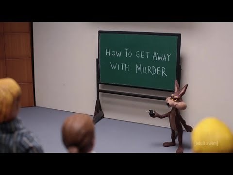 Robot Chicken - Wile E. Coyote sees if he can get away with murder