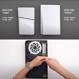 Sony PlayStation 5 Slim Teardown Reveals True Size, How Detachable Blu-ray Disc Drive Works