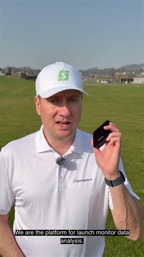 You have a golf launch monitor?