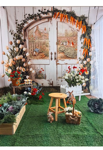 Behind the scenes setting up my Spring and Easter set 🫶 #photographer #photographersoftiktok #fypシ