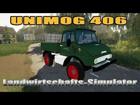 LS19 Modvorstellung Landwirtschafts-Simulator :UNIMOG 406 V0.1