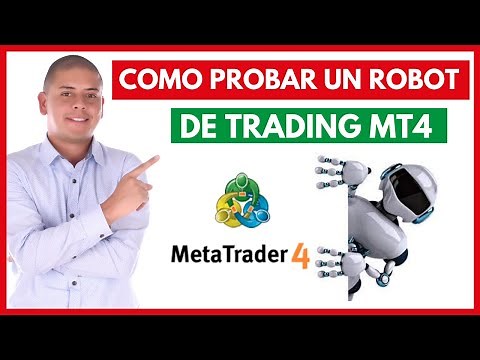 COMO PROBAR ROBOT DE TRADING | EA | MT4 | Simulación/Backtesting automático