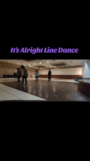 It's Alright Line Dance