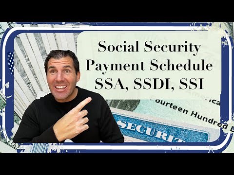 Social Security Payment Schedule for December 2023 - SSA, SSDI, SSI