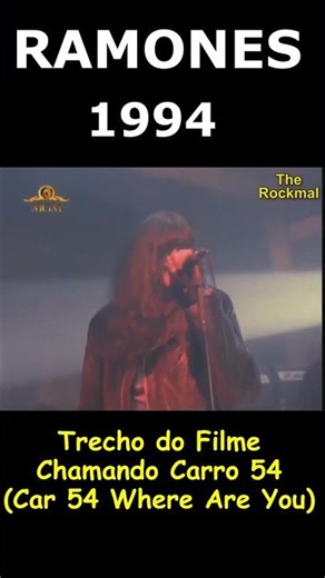 1994 - Clip from the movie Car 54, Where Are You? featuring the Ramones😜