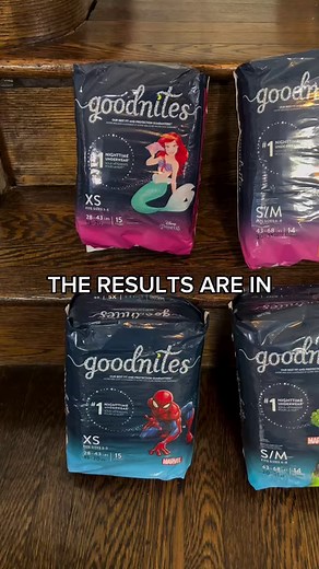 What do you know?! Goodnites® actually does offer a size XL! #bedwettinghelp #theresultsarein #parenttok | Goodnites