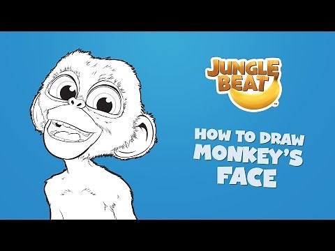 How To Draw Monkey's Face