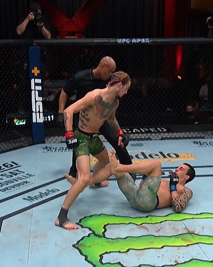 Sean O'Malley makes a big step up this Saturday at #UFC280! Will it end like it did here against Thomas Almeida?! | UFC