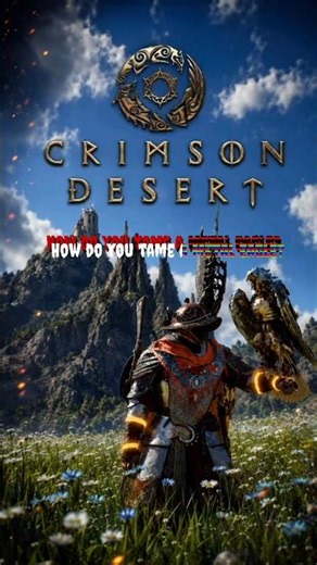 How do you tame a metal eagle? #crimsondesertgameplay #gameplay #gaming