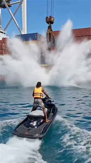 Bugatti from a random ship 🤯 #find #ai #automobiles