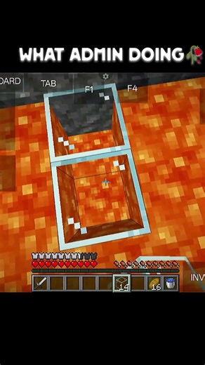 What Admin Doing 🥀 #minecraft #flyxo #shorts @mcguru16