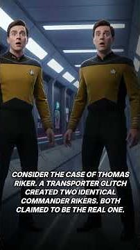 Why Star Trek’s Transporter is a Death Machine | The Teleportation Paradox #mindblown #physics