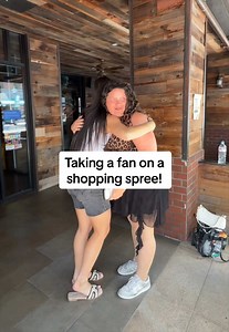 Shopping Spree Surprise: Fan Comes 10 Hours Early