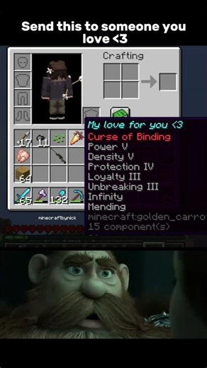 Send this to your favorite person #minecraft #minecraftshorts #memes #minecraftmemes