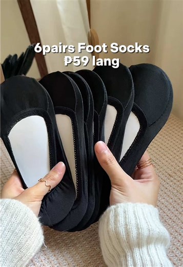 Invisible Foot Socks: Comfort in 6 or 12 Pairs