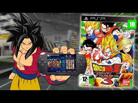 I tried the ULTIMATE MOD of BUDOKAI TENKAICHI 3 on PSP | Dragon Ball TAG VS
