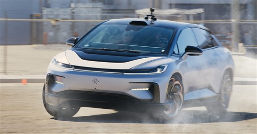 Faraday Future shares drive footage of its first production-intent FF 91 ahead of testing